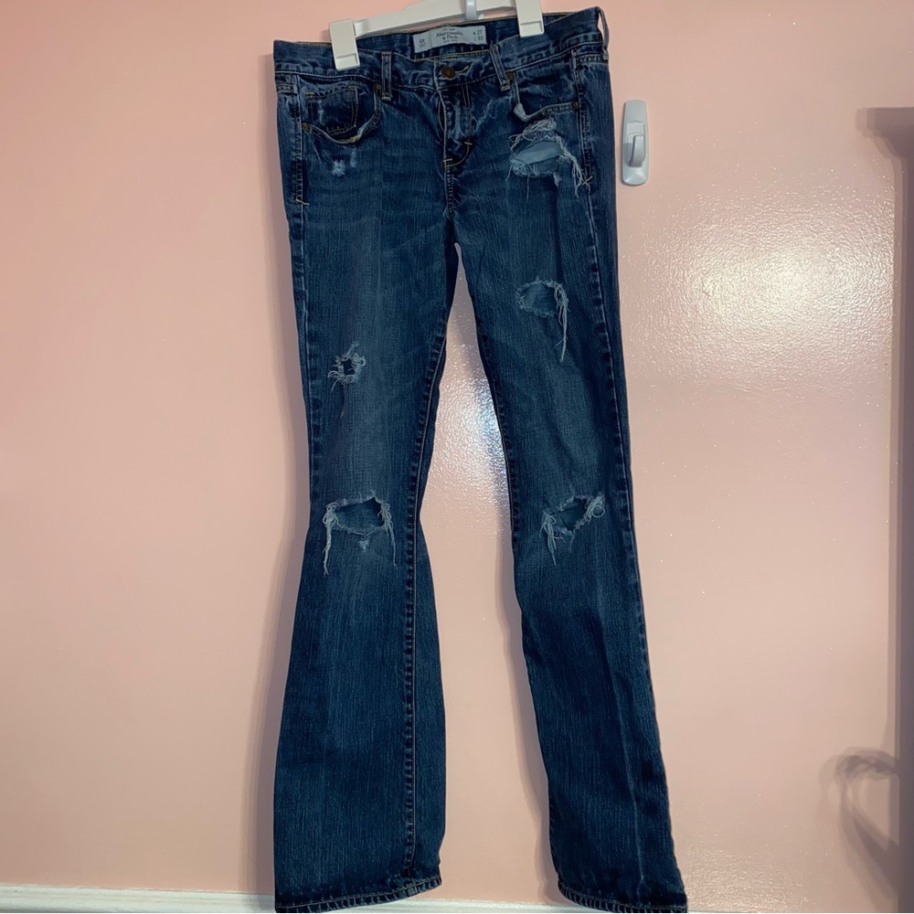 Abercrombie Distressed Jeans
